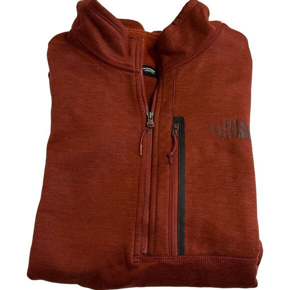 The North Face Men's Canyonlands Half‎ Zip Pullover Sweatshirt in Brick Size XL - Picture 2 of 9